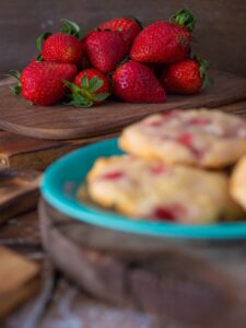 cookies cu căpșuni
