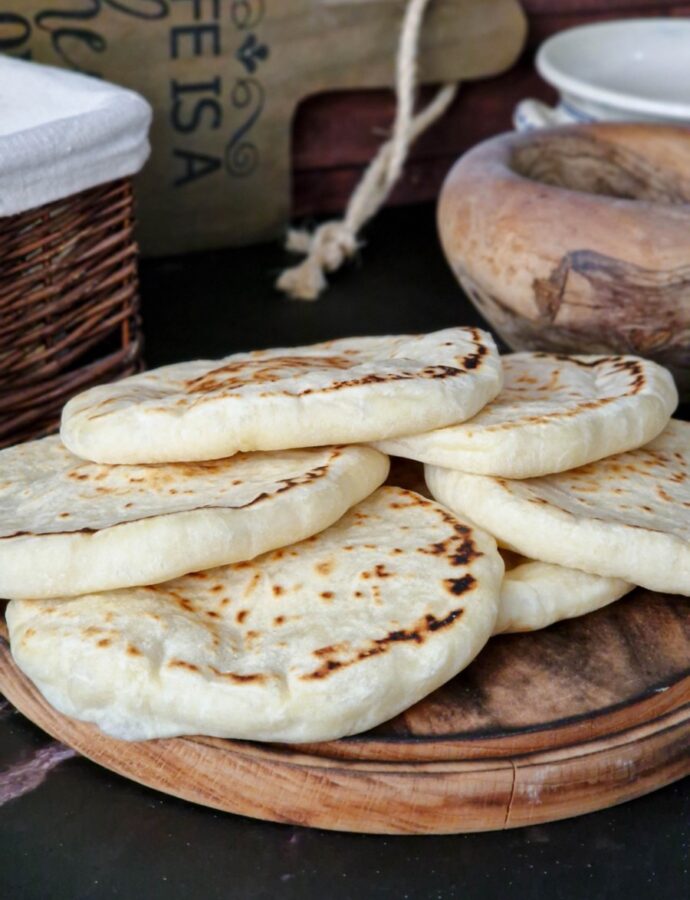 Lipii libaneze/ Pita bread