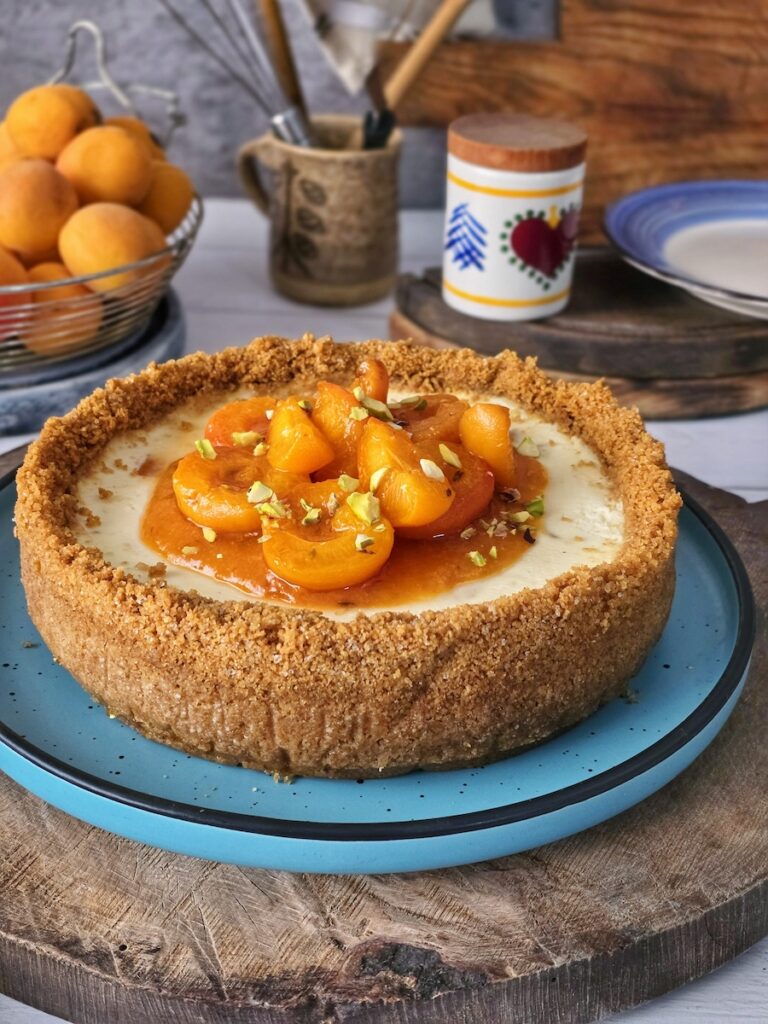 cheesecake cu caise