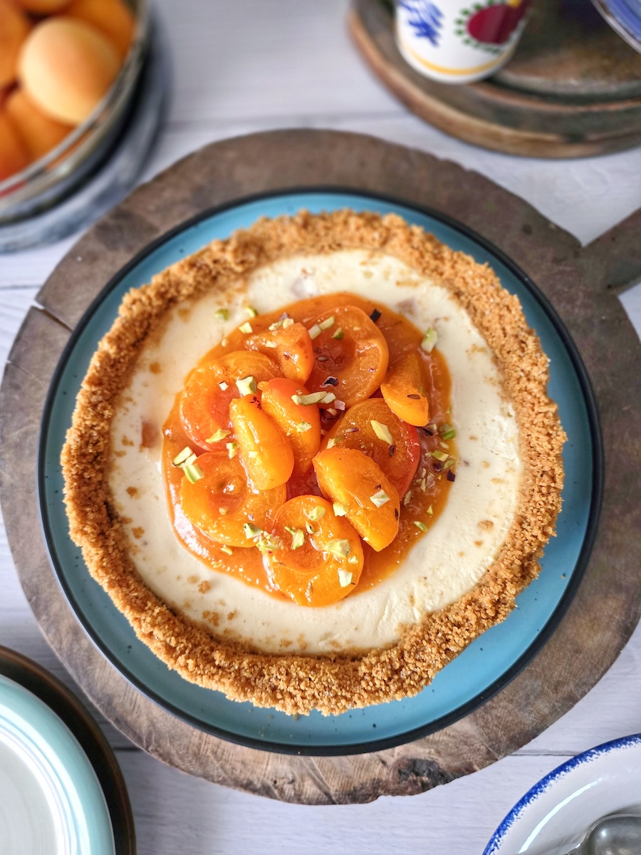 cheesecake cu caise