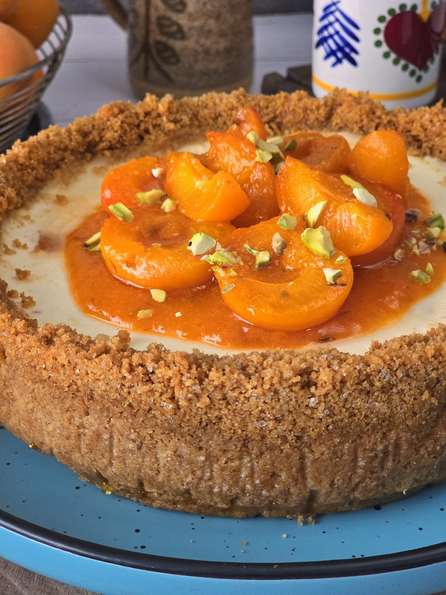 cheesecake cu caise