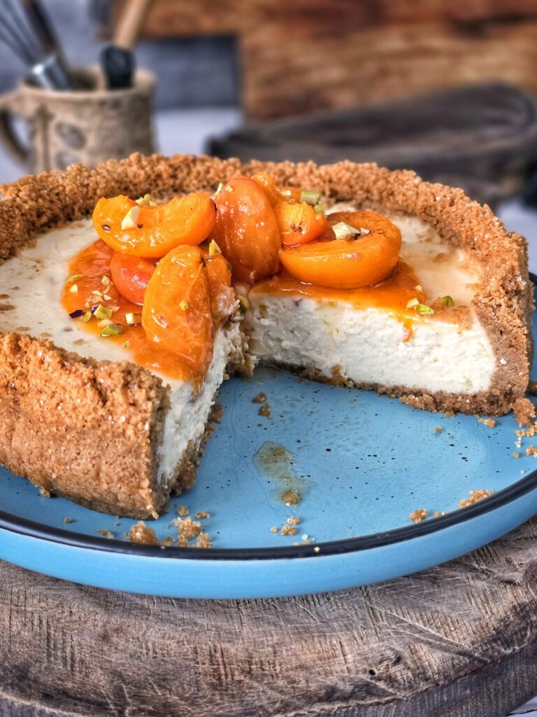 cheesecake cu caise