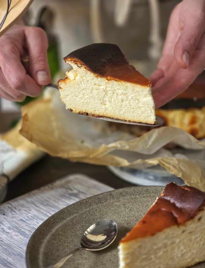 Cheesecake Basc (Burnt basque cheesecake)