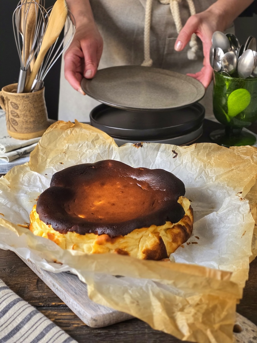 cheesecake basc / burnt basque cheesecake